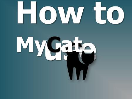 How to use MyCat.