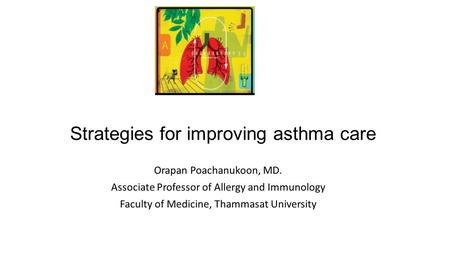 Strategies for improving asthma care