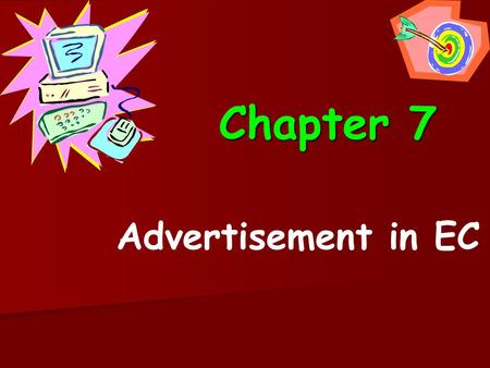 Chapter 7 Advertisement in EC.