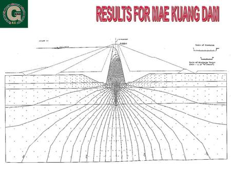 RESULTS FOR MAE KUANG DAM