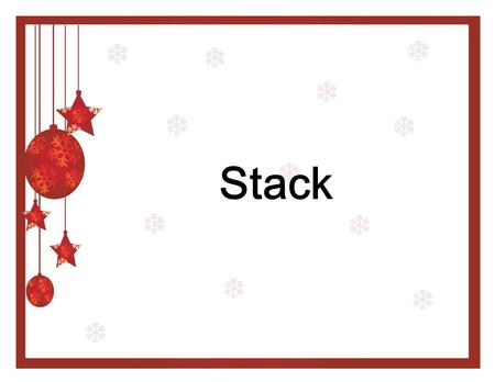 Stack Holidays/seasonal content.