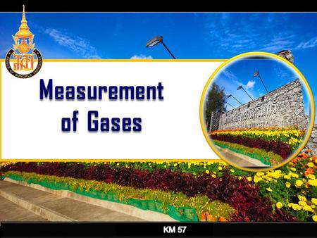Measurement of Gases KM 57.
