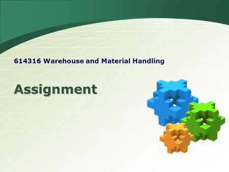 Warehouse and Material Handling