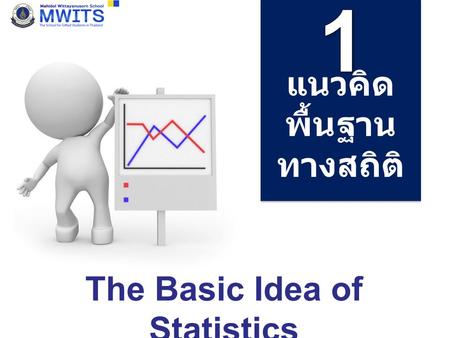 แนวคิด พื้นฐาน ทางสถิติ The Basic Idea of Statistics.
