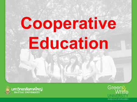 Cooperative Education