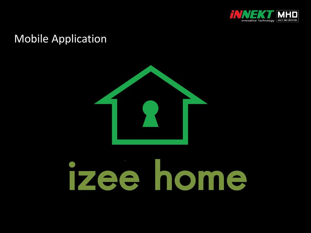 Mobile Application izee home