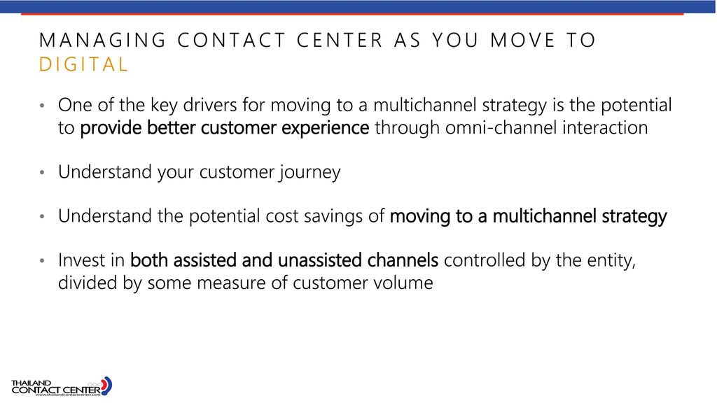 Managing Contact Center as You Move to Digital