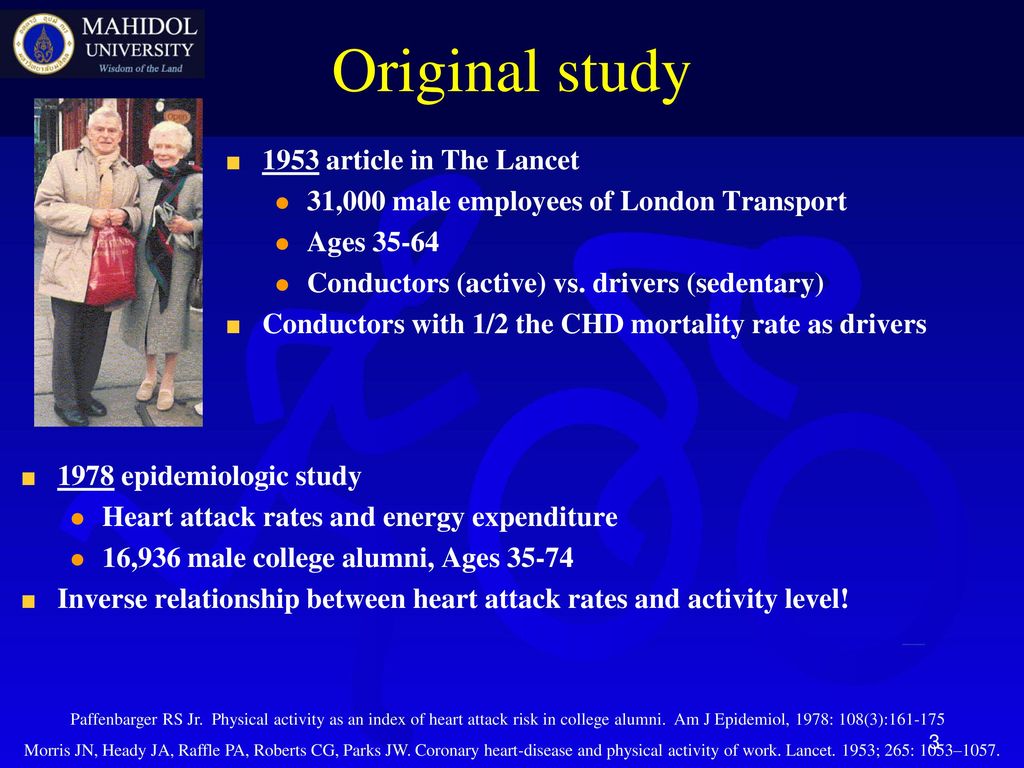 Original study 1953 article in The Lancet