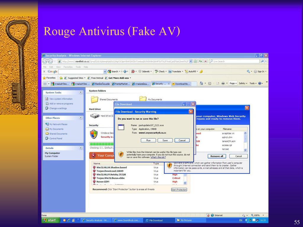Rouge Antivirus (Fake AV)