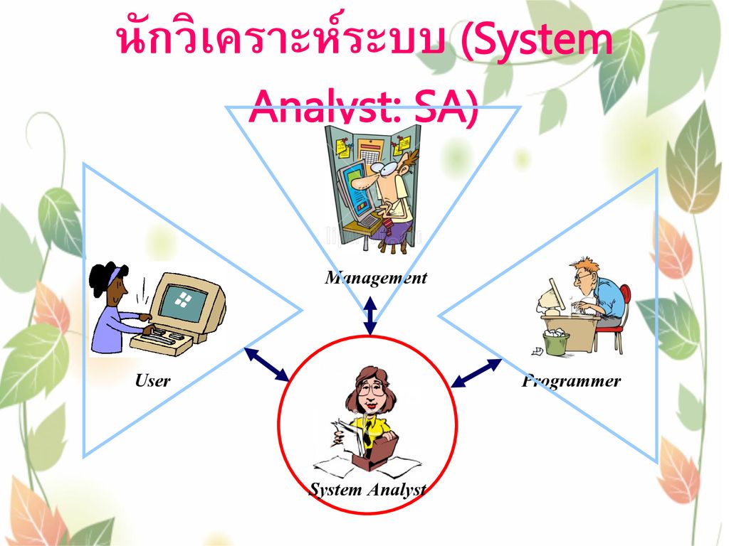 นักวิเคราะห์ระบบ (System Analyst: SA)