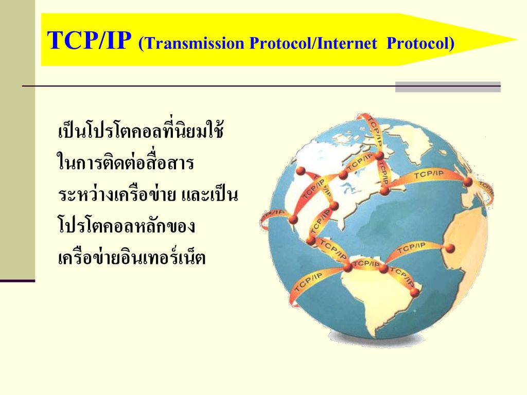 TCP/IP (Transmission Protocol/Internet Protocol)