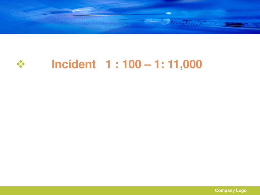 Incident 1 : 100 – 1: 11,000 Company Logo