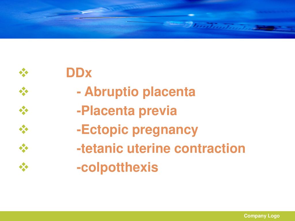 -tetanic uterine contraction -colpotthexis