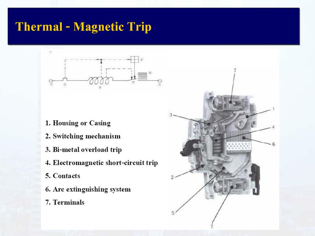 Thermal - Magnetic Trip
