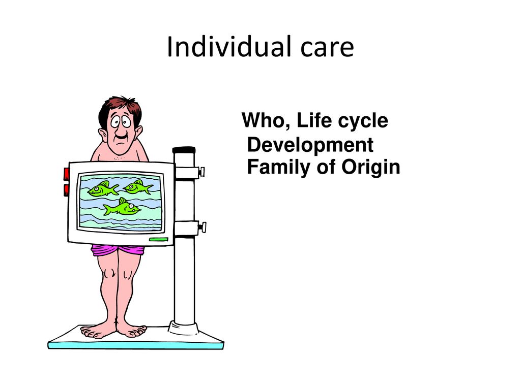 Individual care Who, Life cycle Development Family of Origin
