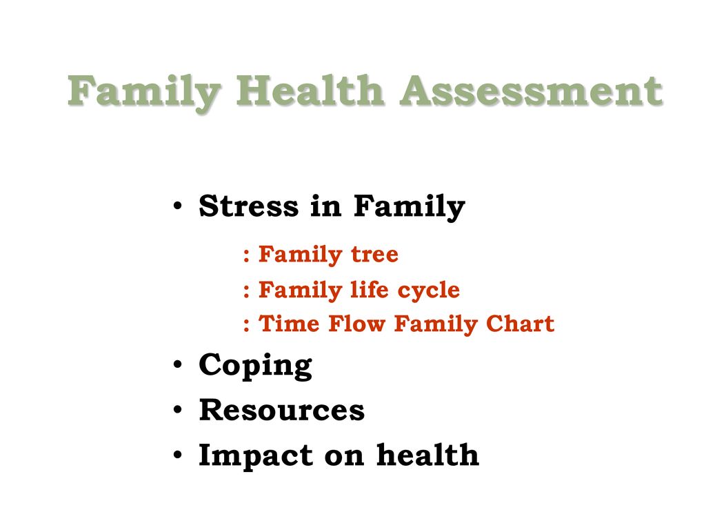 Family Health Assessment