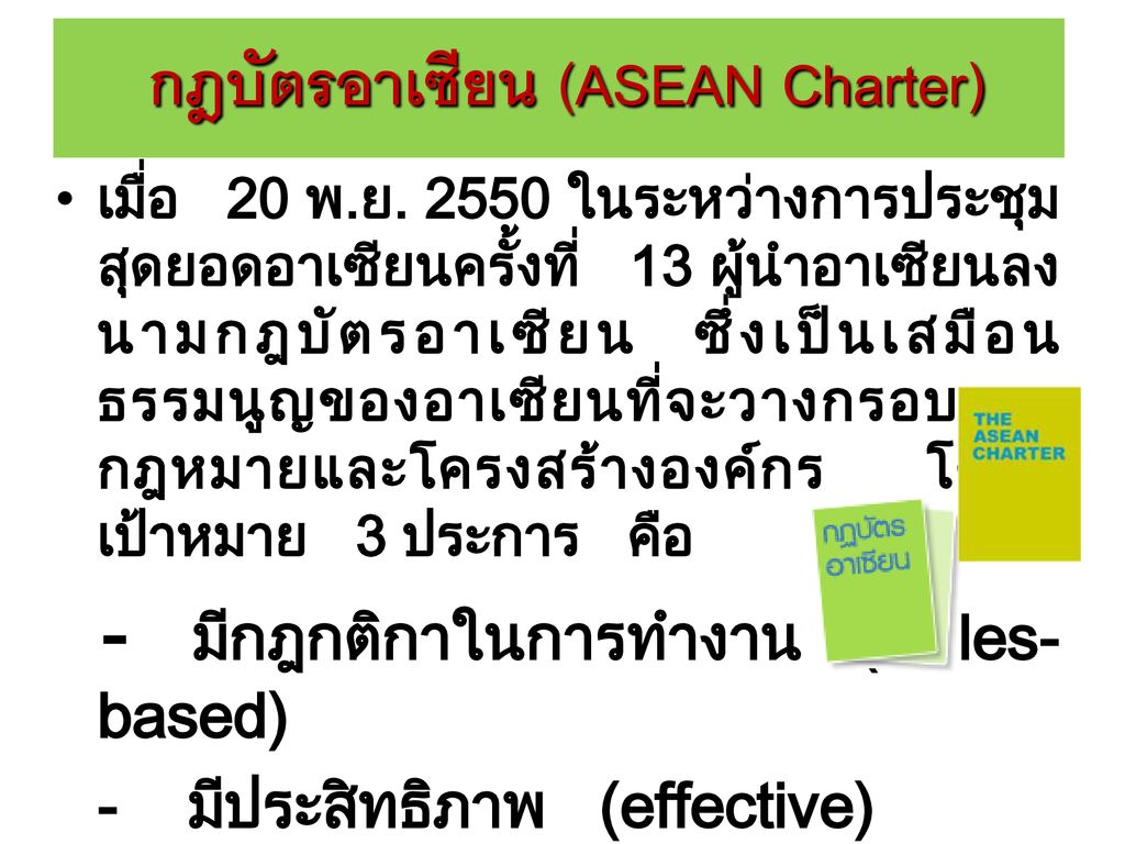 กฎบัตรอาเซียน (ASEAN Charter)