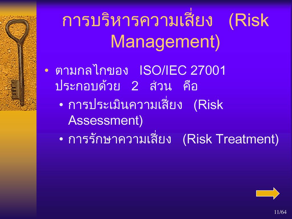 การบริหารความเสี่ยง (Risk Management)