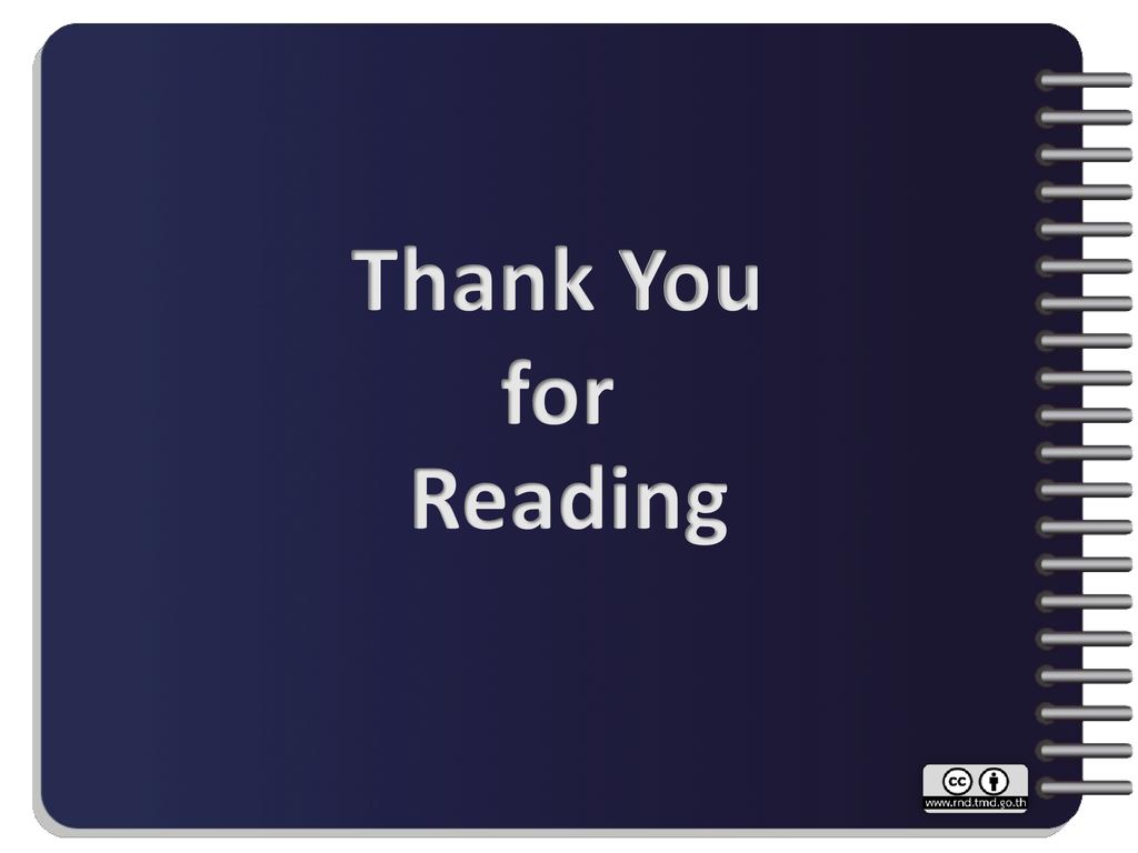 Thank You for Reading