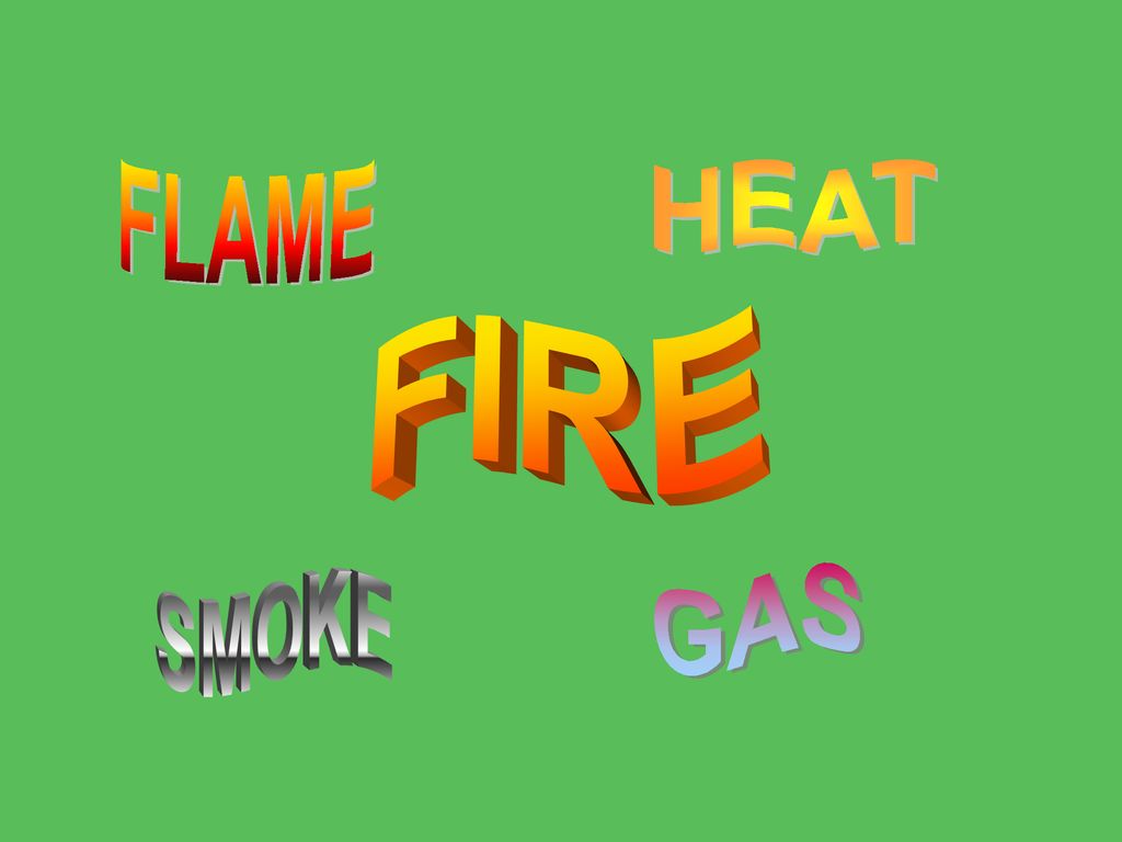 FLAME HEAT FIRE GAS SMOKE