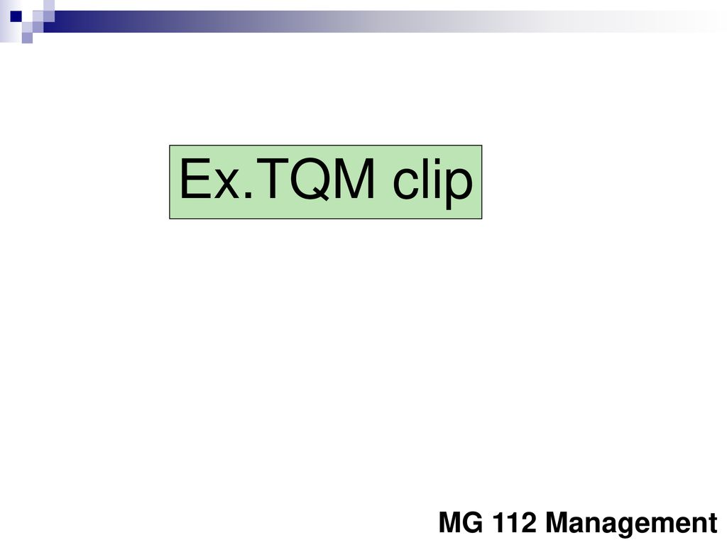 Ex.TQM clip