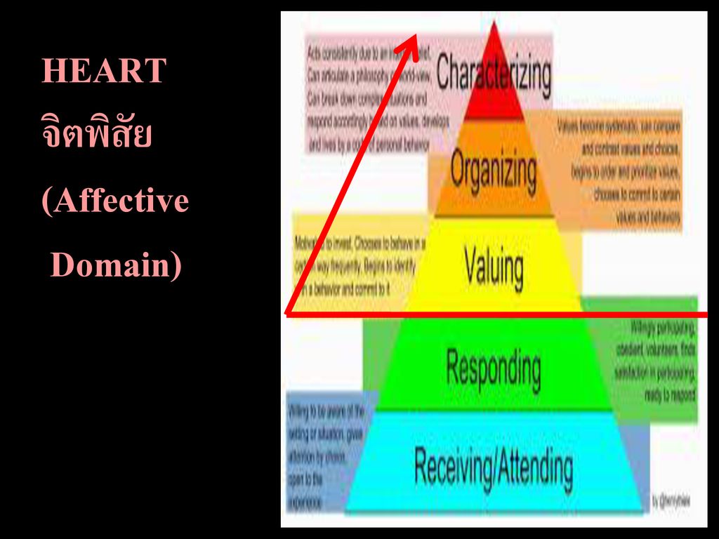HEART จิตพิสัย (Affective Domain)