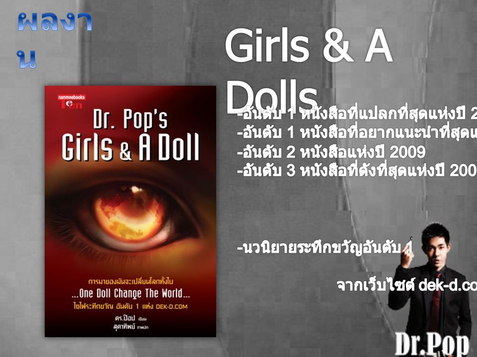 Girls & A Dolls ผลงาน -อันดับ 1 หนังสือที่แปลกที่สุดแห่งปี 2009