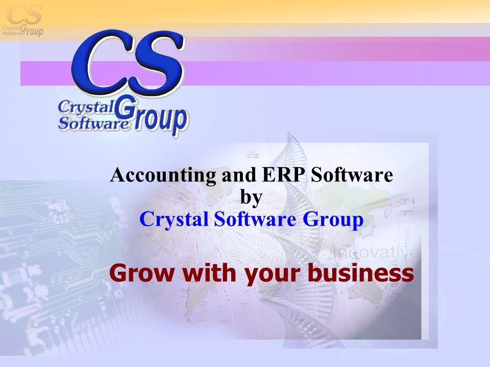 Accounting and ERP Software by Crystal Software Group