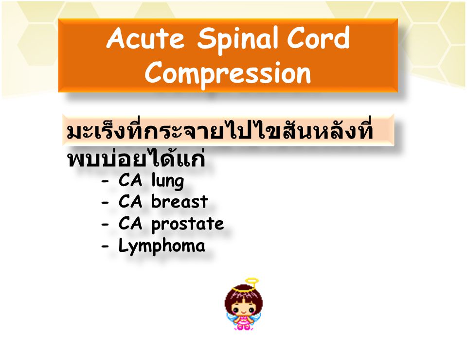 Acute Spinal Cord Compression
