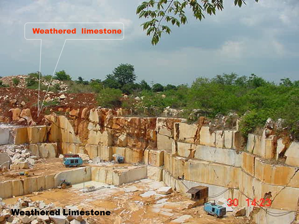 Weathered limestone Weathered Limestone