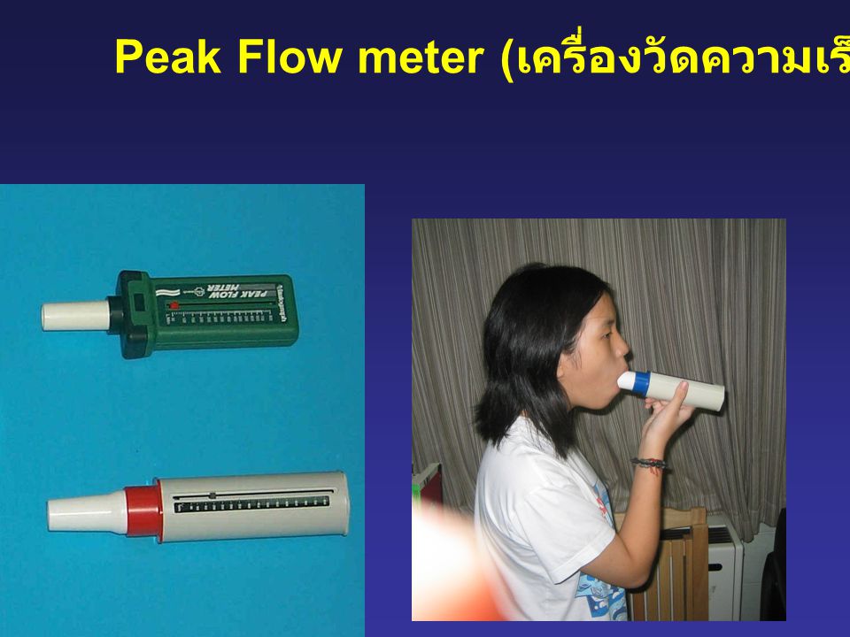 Peak Flow meter (เครื่องวัดความเร็วสูงสุด)