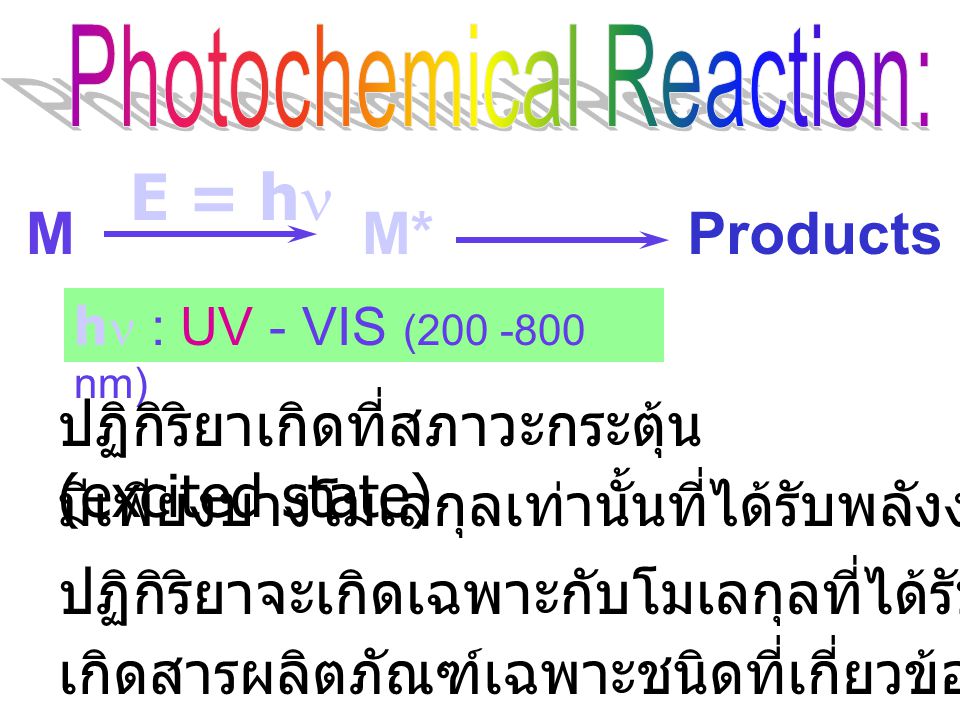 Photochemical Reaction: