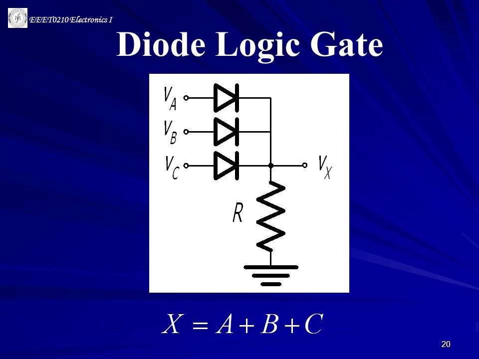 Diode Logic Gate