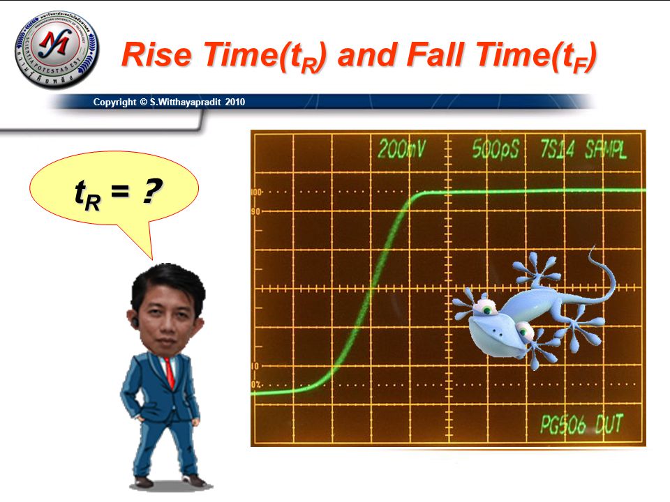 Rise Time(tR) and Fall Time(tF)