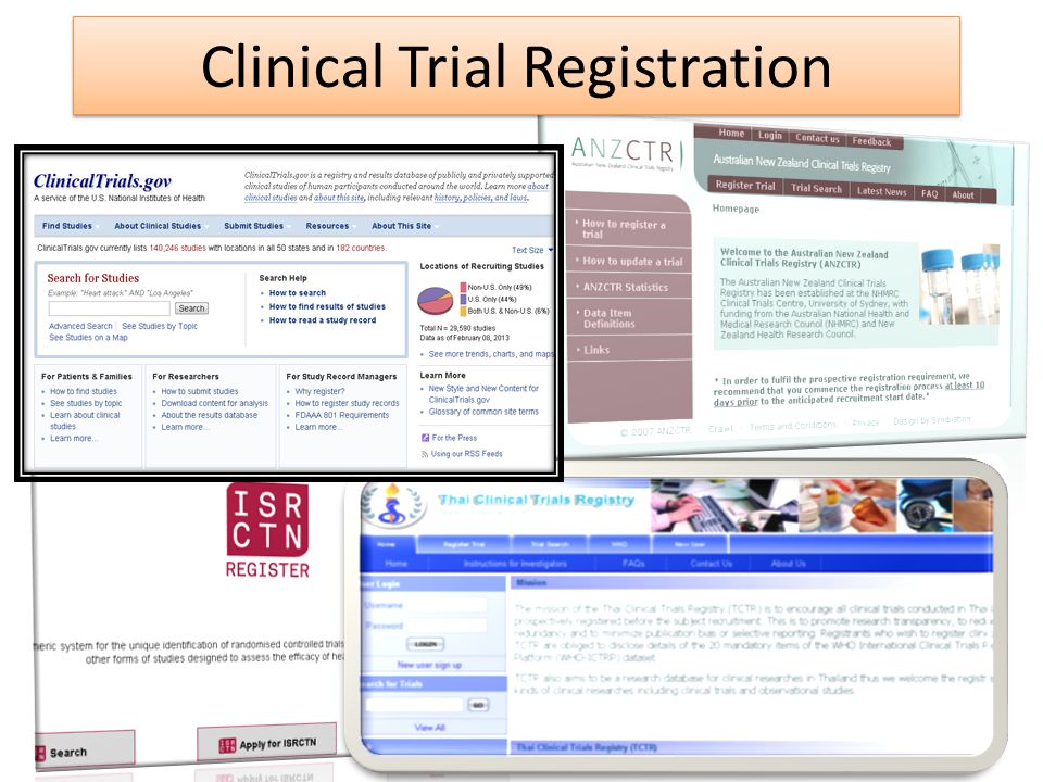 Clinical Trial Registration