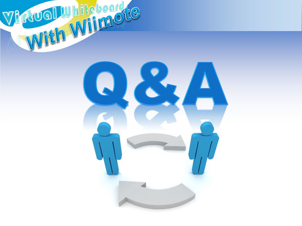 Q&A With Wiimote Virtual Whiteboard