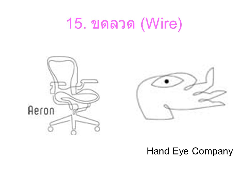15. ขดลวด (Wire) Hand Eye Company