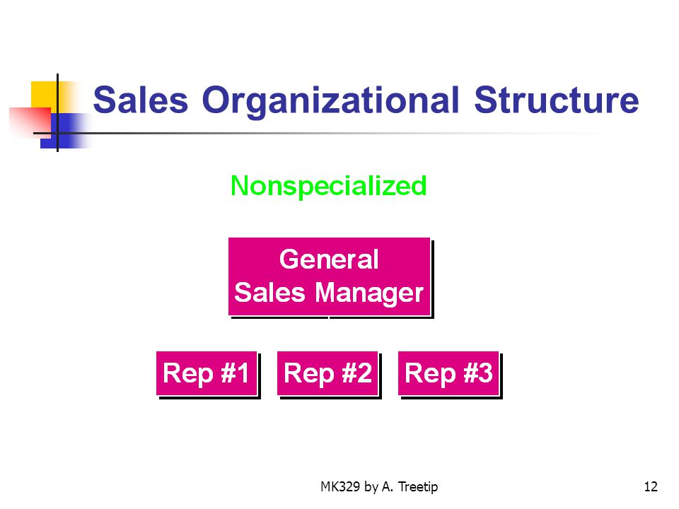 Sales Organizational Structure