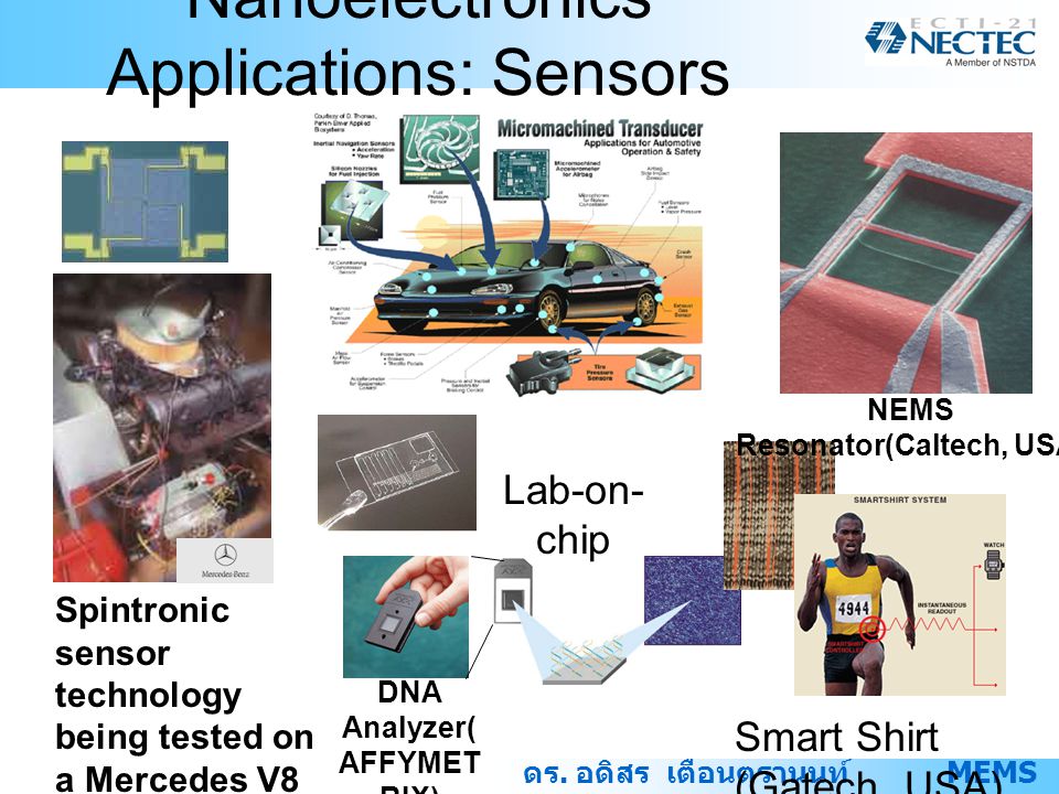 Nanoelectronics Applications: Sensors