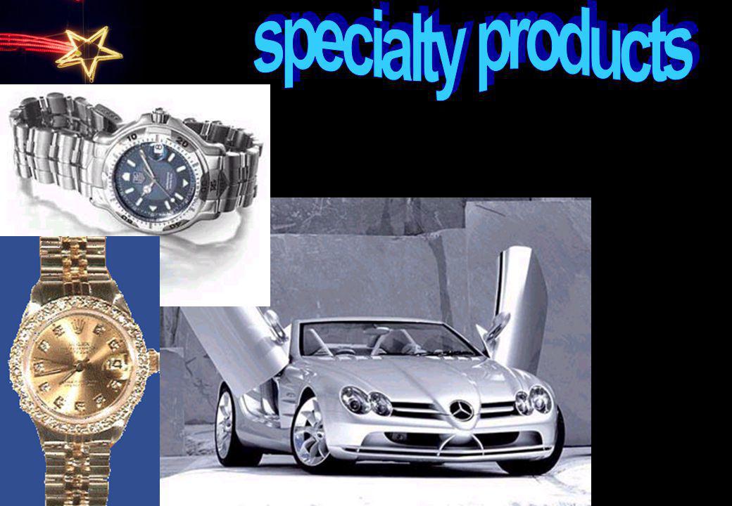 specialty products