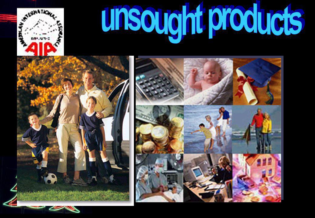 unsought products