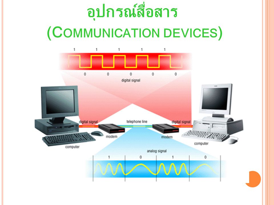 อุปกรณ์สื่อสาร (Communication devices)