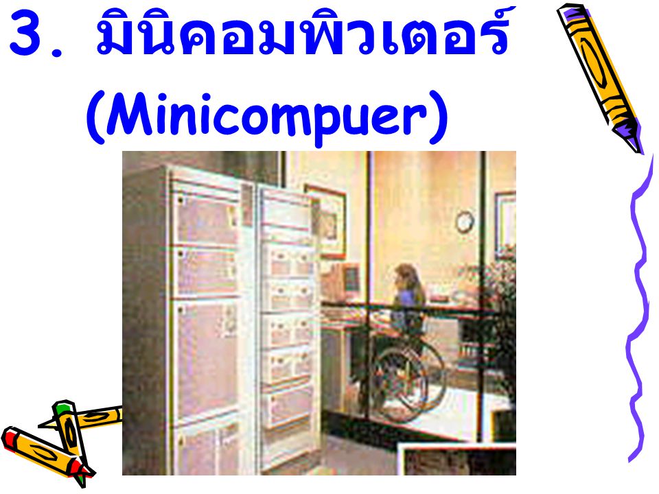 3. มินิคอมพิวเตอร์ (Minicompuer)