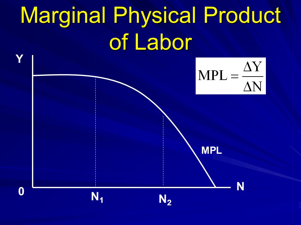 Marginal Physical Product of Labor