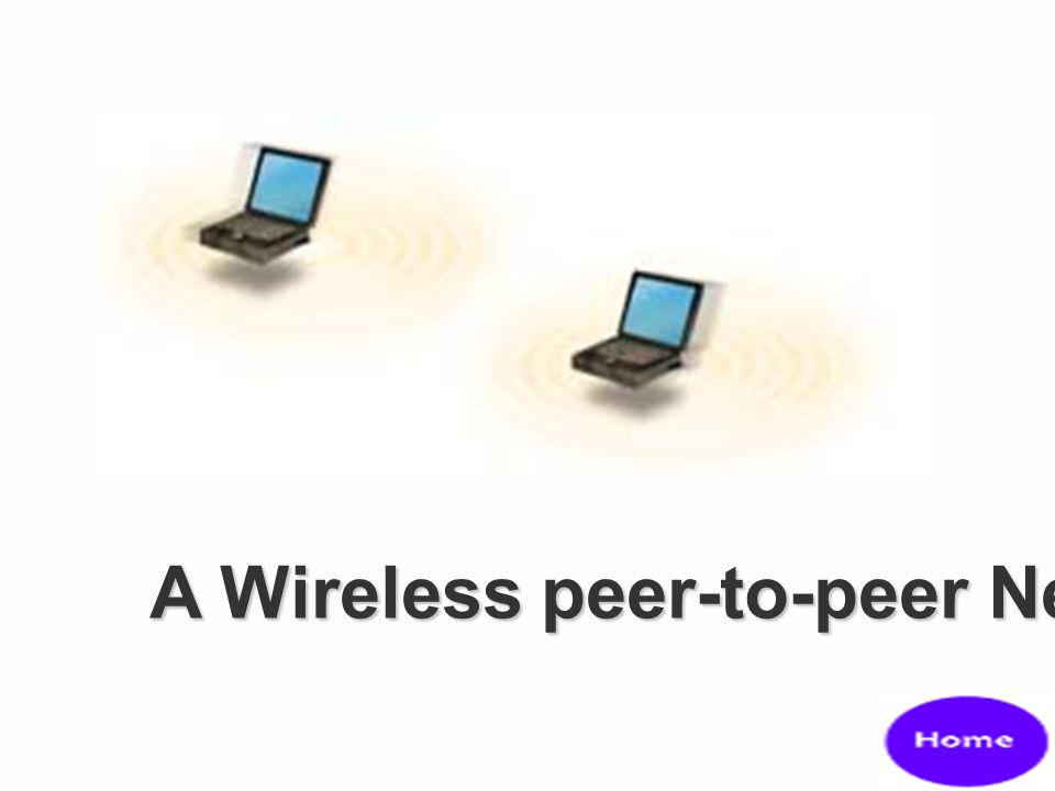 A Wireless peer-to-peer Network