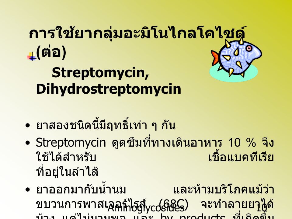 Streptomycin, Dihydrostreptomycin