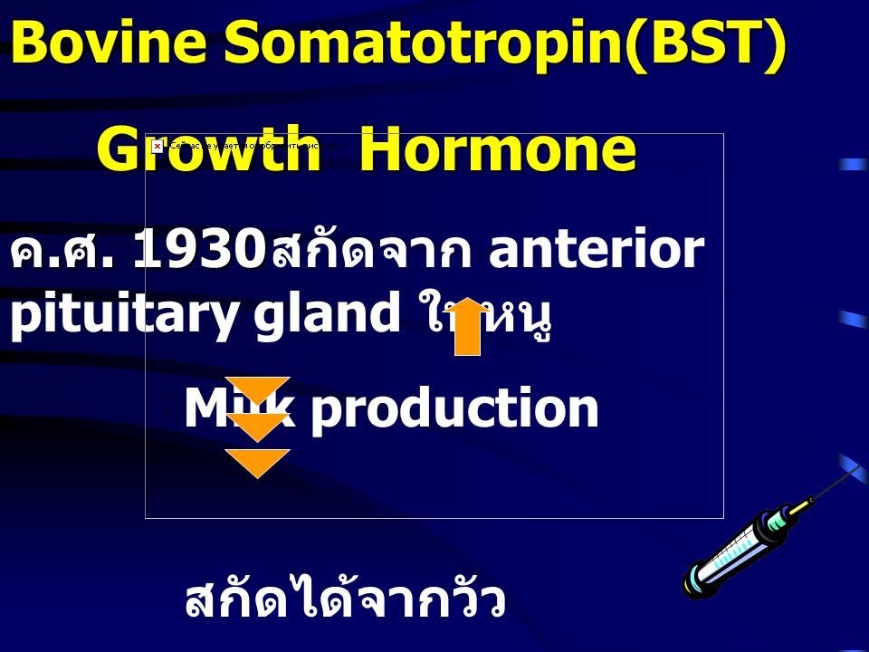 Bovine Somatotropin(BST)