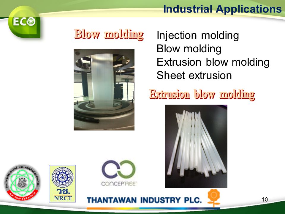 Extrusion blow molding