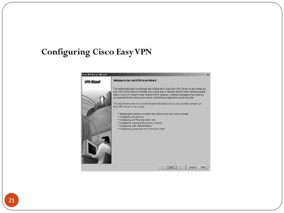 Configuring Cisco Easy VPN