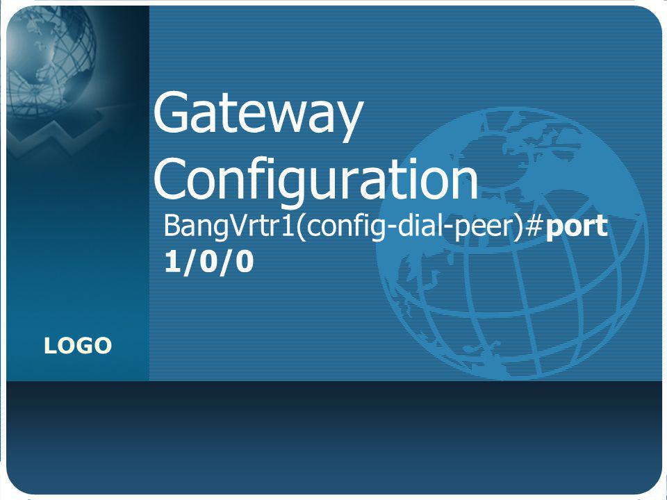 Gateway Configuration